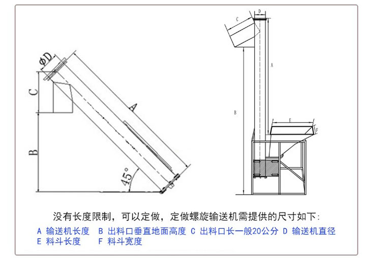 立式螺旋輸送機(jī)